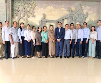កិច្ចប្រជុំពិភាក្សាអំពីការកំណត់តួនាទី ភារកិច្ច និងការទទួលខុសត្រូវរបស់រដ្ឋបាលថ្នាក់ក្រោមជាតិ ក្នុងការអនុវត្តកិច្ចគាំពារសង្គម ដែលធន់នឹងការប្រែប្រួលអាកាសធាតុ និងការឆ្លើយតបនឹងយេនឌ័រ